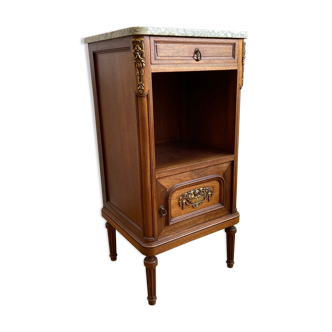 Chevet ancien marbre style Louis XVI