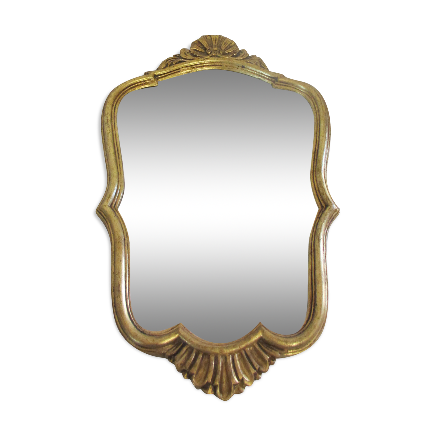 Gilded wooden mirror,