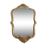 Gilded wooden mirror,