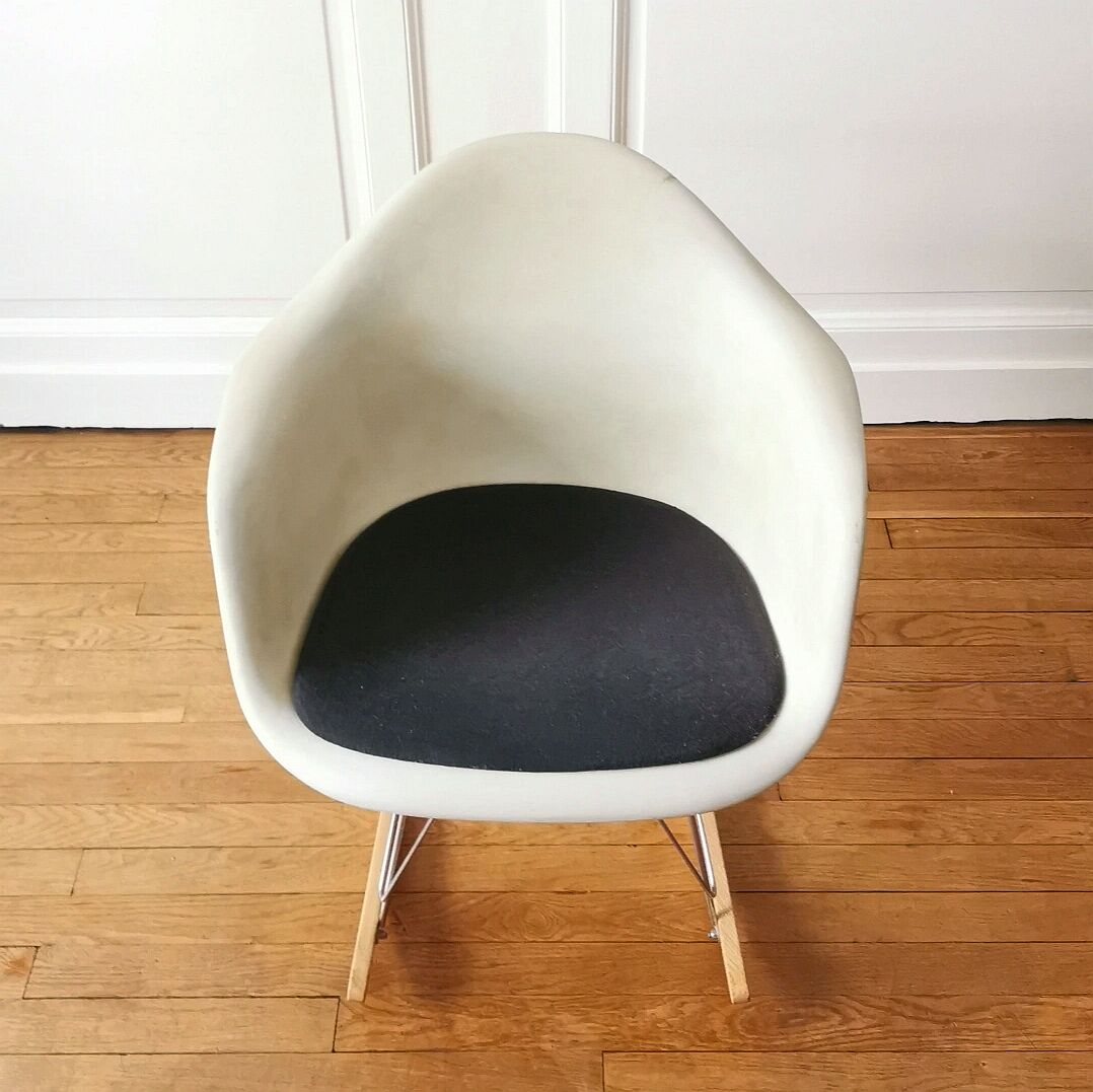 RAR rocking chair by Charles and Ray Eames, Herman Miller interform, 1970
