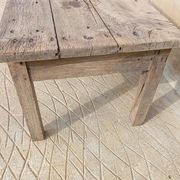 Table basse style table de ferme