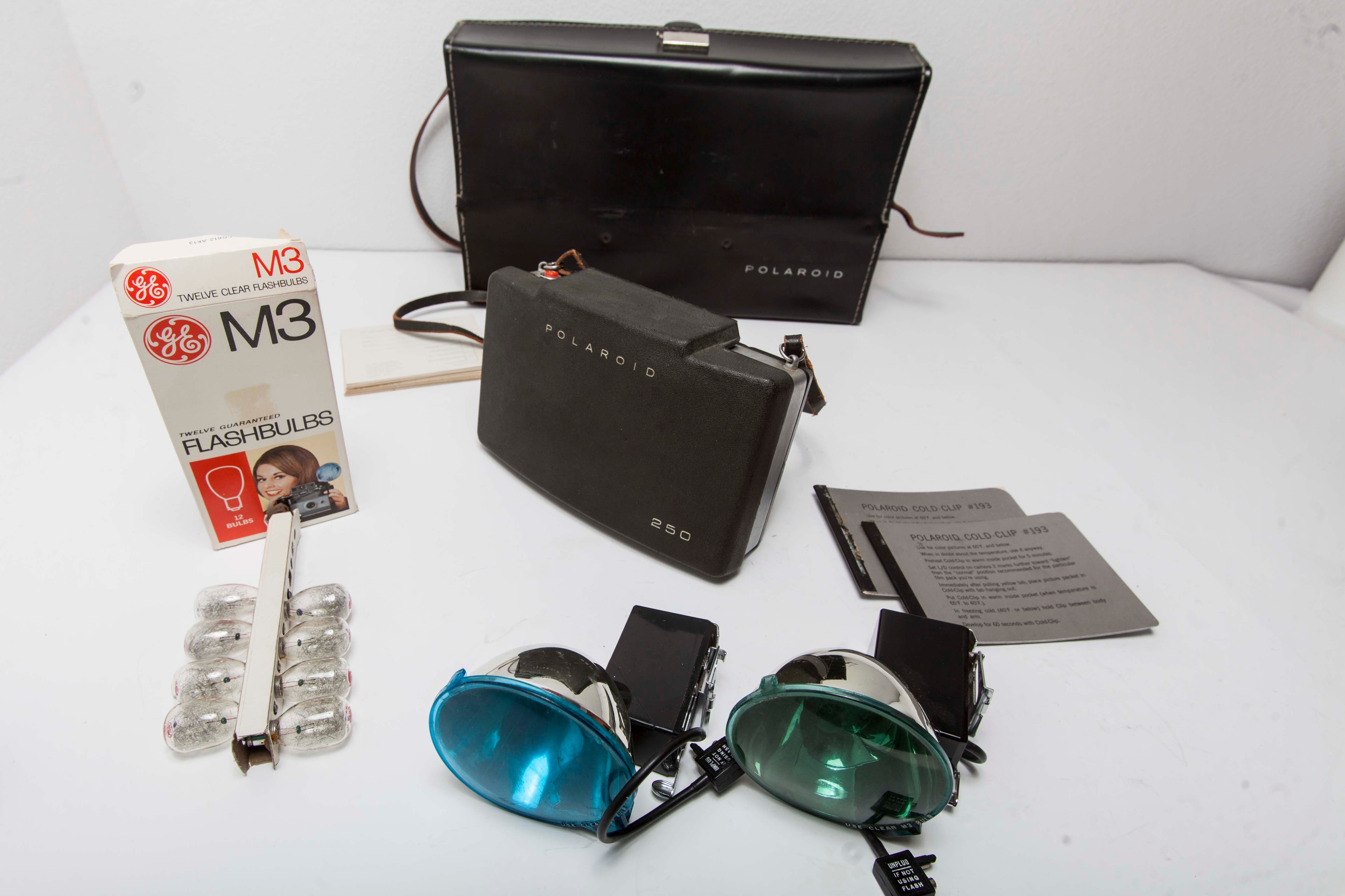 Polaroid 250 pro model complete