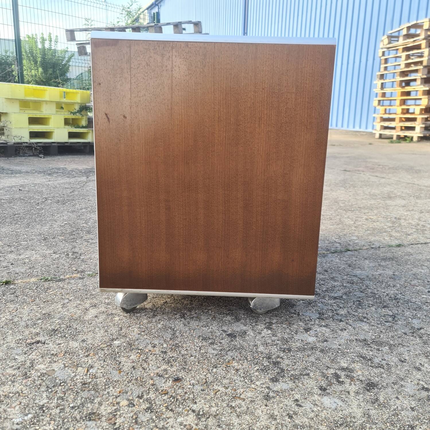 Hifi unit, TV, small sideboard, Henri Lesetre & Claude Gaillard