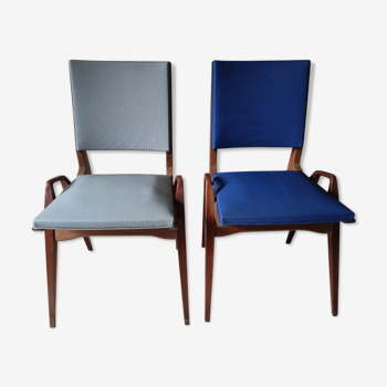 Paire de chaises par Maurice Pré