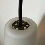 Scandinavian opaline pendant light from the 60s