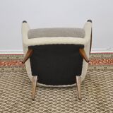 Mid-century boucle Cocktail Armchair, 1960s