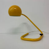 Mid-century design yellow tubular table lamp, 1970’s
