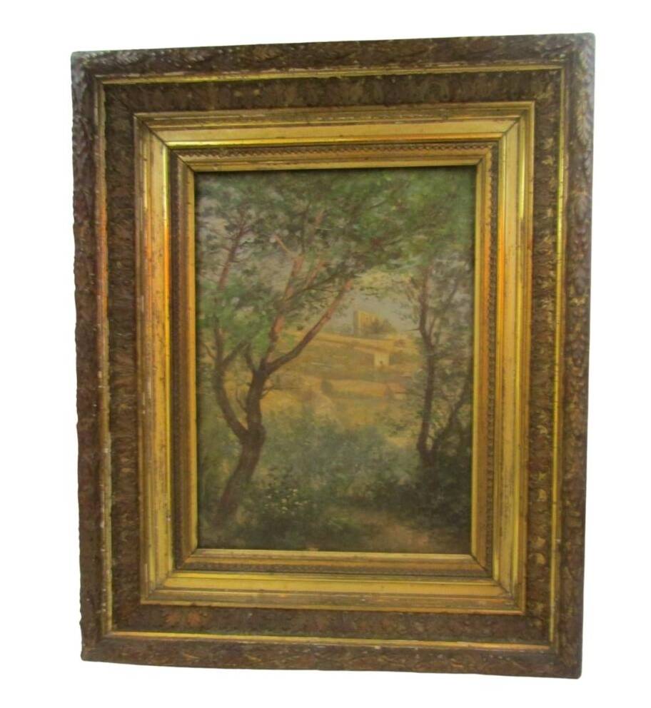 Oil painting signed Jules Gaspard RASTOUX