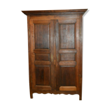 2-door oak cabinet