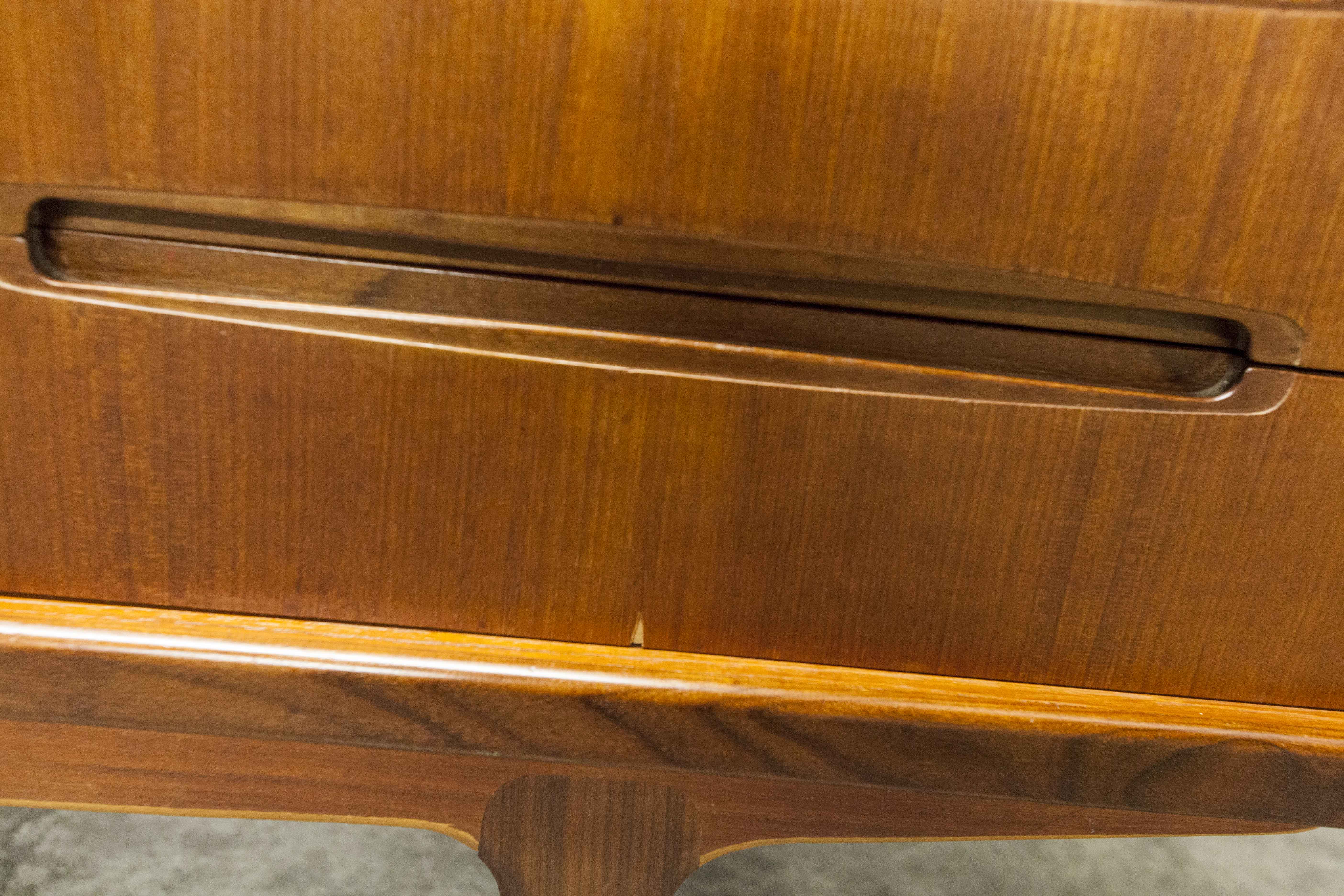 Scandinavian wardrobe 1960 Simat teak