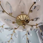 Hollywood Regency style vintage chandelier