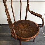 Vintage bentwood armchair, 1900s