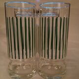 Large glasses for orangeade