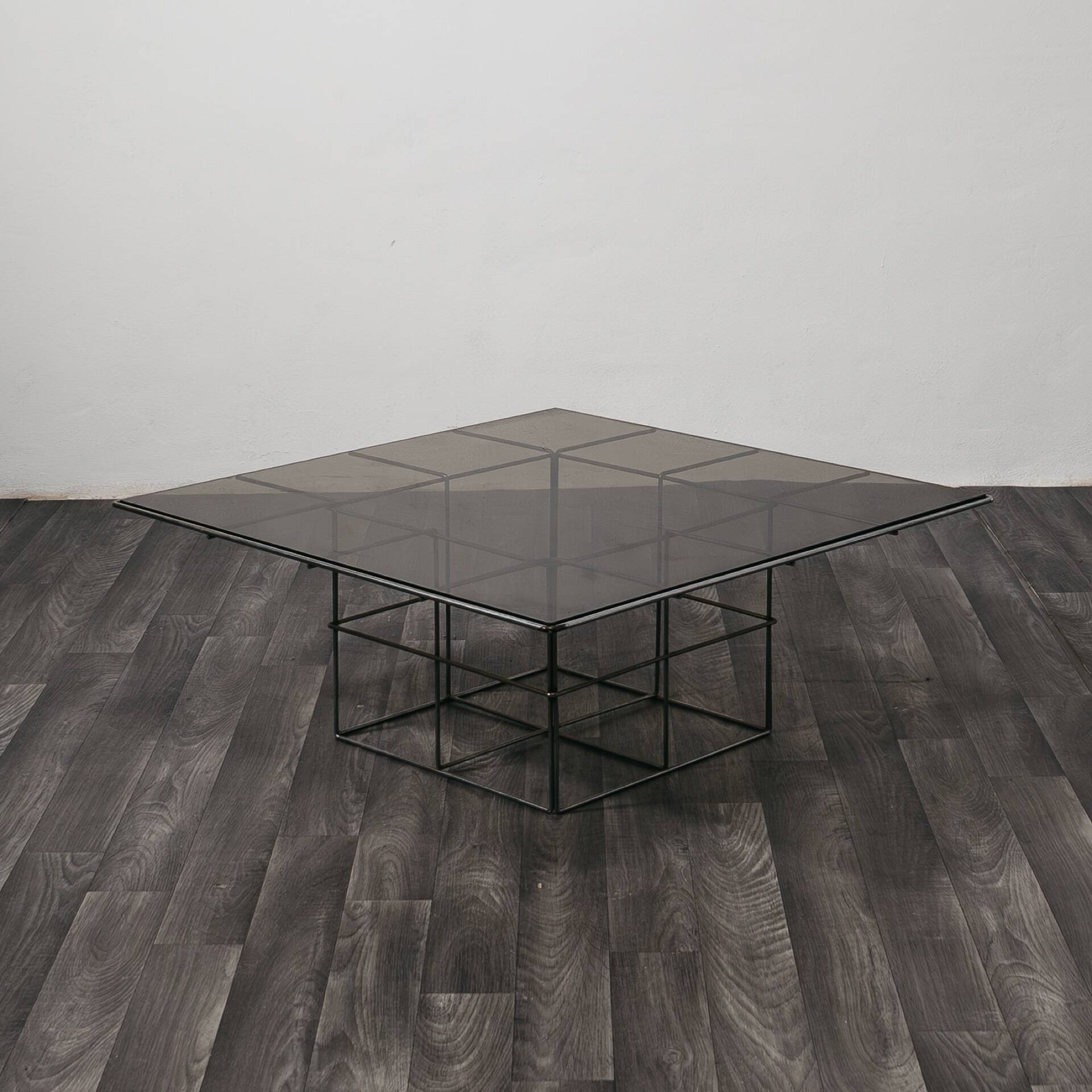 Coffee Table In Acciaio Design Industriale Modernariato 1970’S