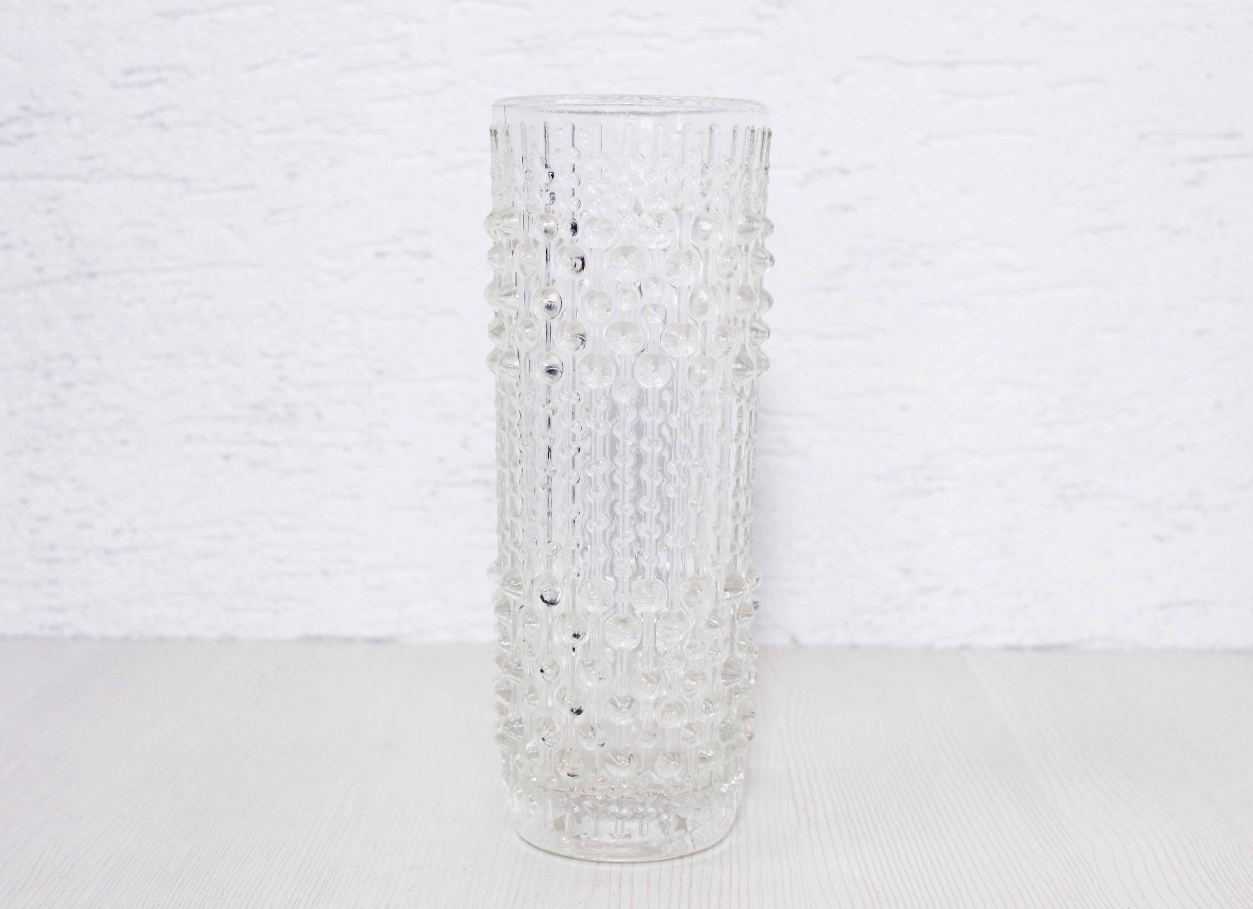 Vase "candle wax" Sklo Union 1970
