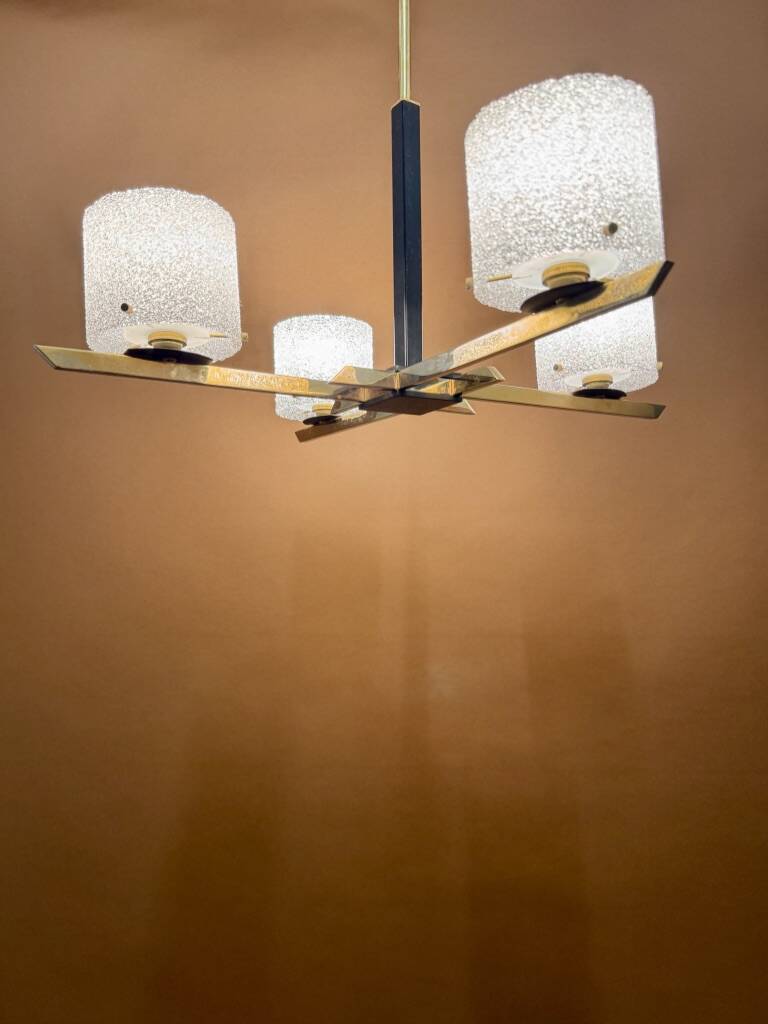 Arlus house chandelier France 1950