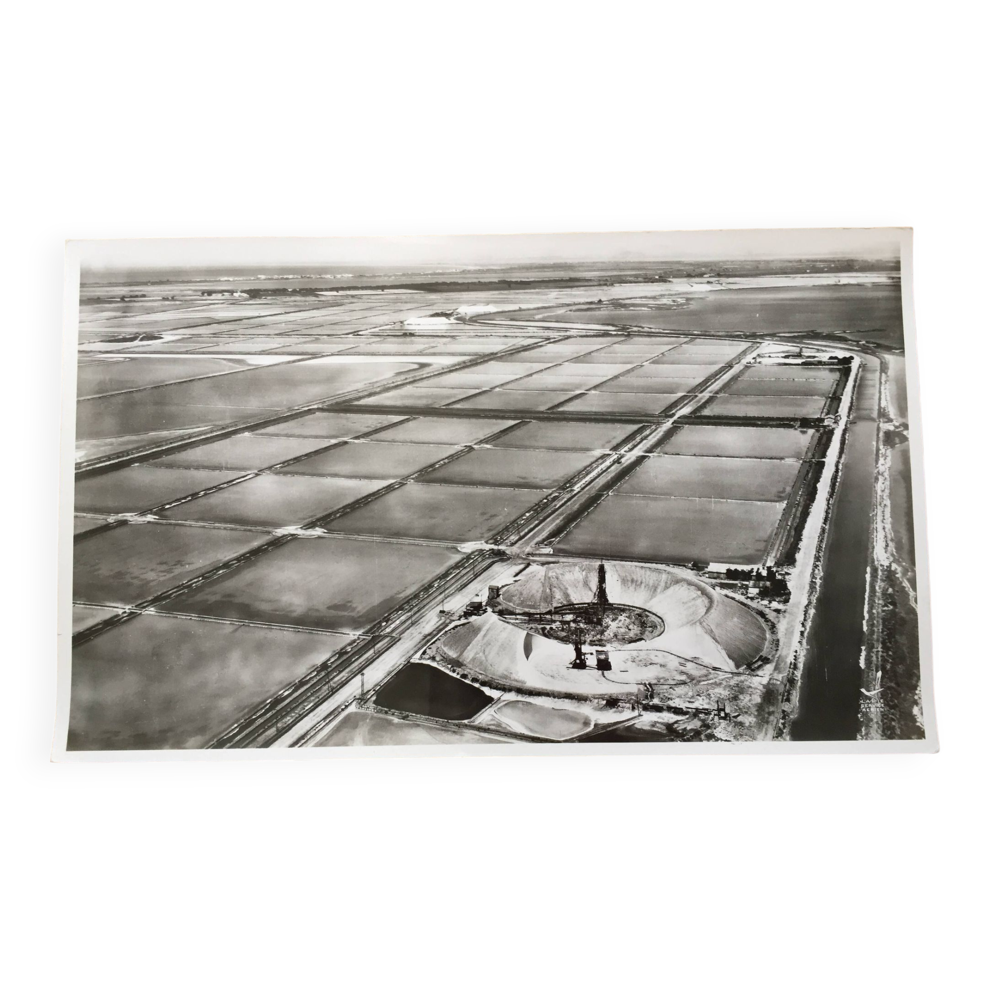 Aerial photo Lapie year 1950