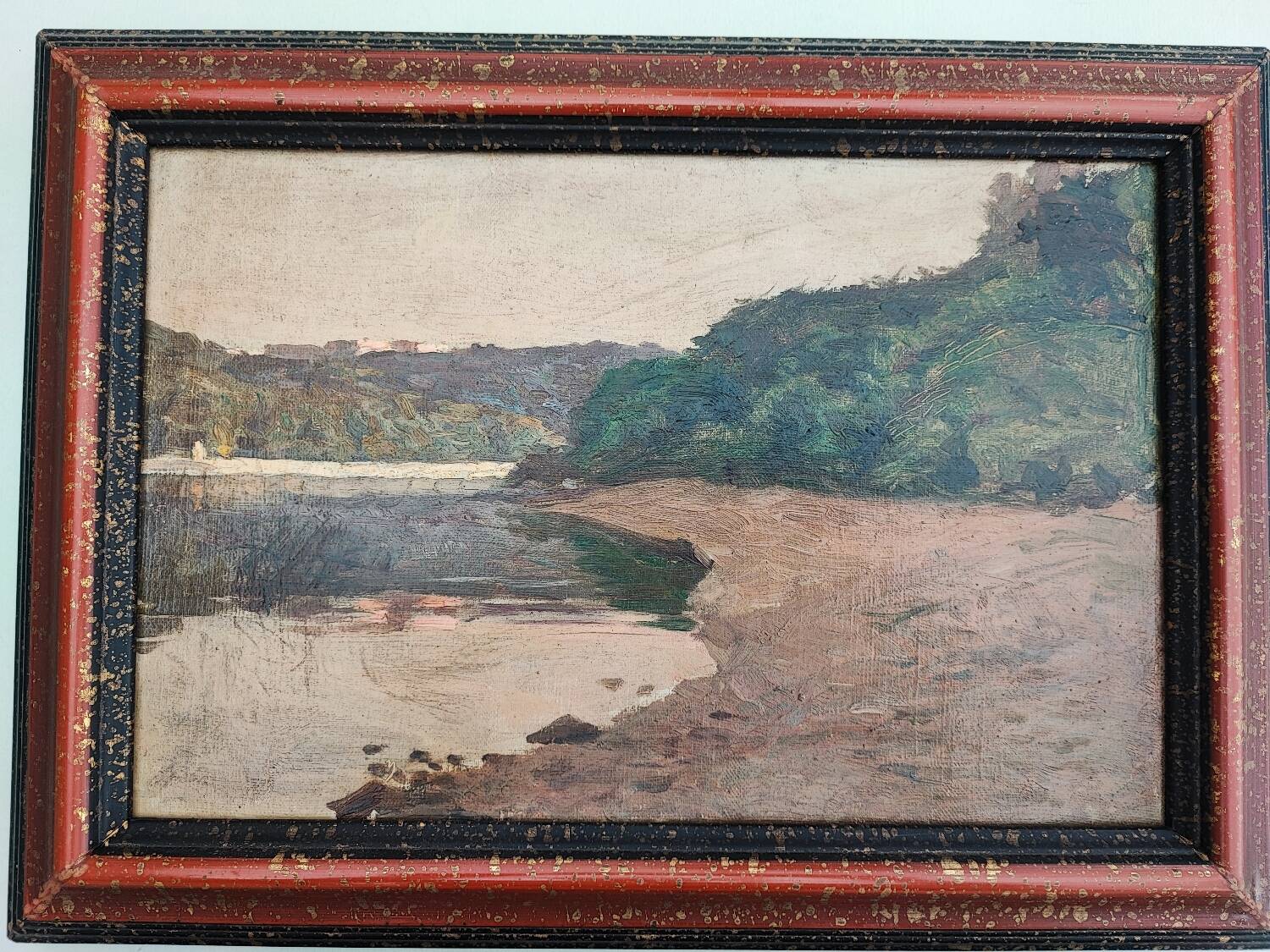 Paire de peintures - paysages
