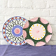 Set of 2 'grant & bell' dessert plates