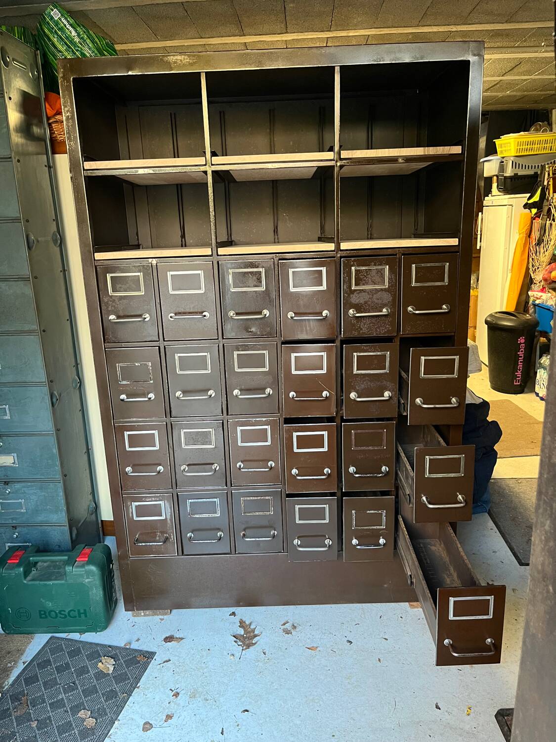 Meuble fer atelier à tiroirs