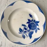 Plat rond Digoin Sarreguemines modèle Corsica années 40