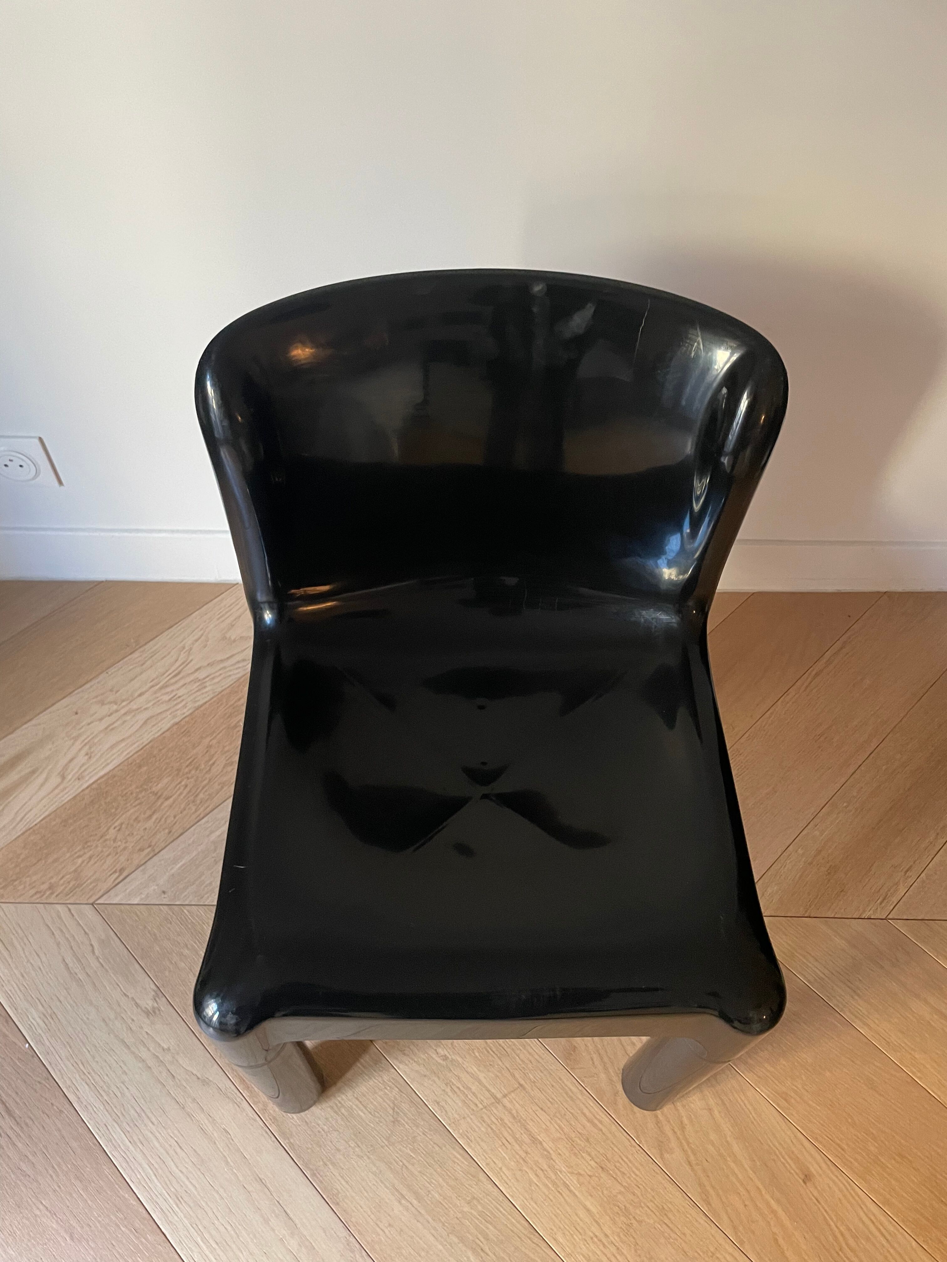 Set of 6 chairs 4875 by Carlo Bartoli for Kartell