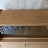 Vintage secretary with compass feet renovated