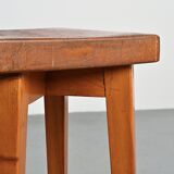 Tabouret haut par Christian Durupt, Méribel, circa 1960