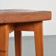 High stool by Christian Durupt, Méribel, circa 1960