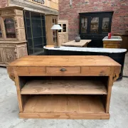 Pine counter from the early 20th century.