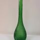 Green carafe Empoli Italy with diamond points - 1960