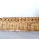 Braided wicker banneton bread basket