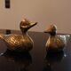 Paire de canards en laiton