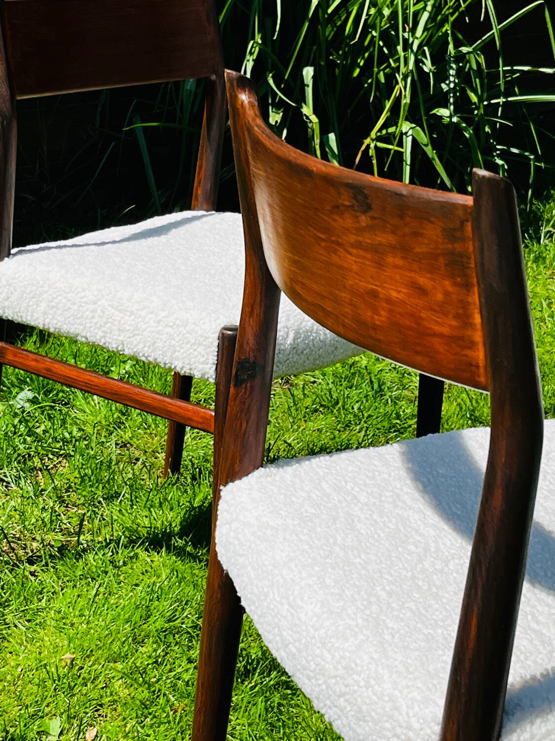 5 Danish chairs by Arne Vodder model 418 teak