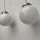 Opaline ball pendants