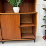 Modernist bookcase sideboard