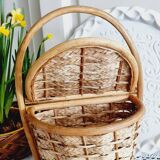Panier en rotin