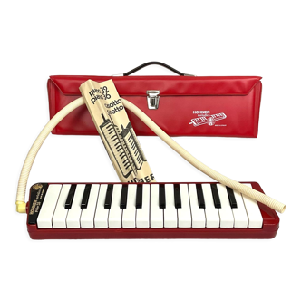 Instrument à vent vintage Mélodica Hohner piano 26