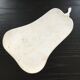 Plat a four blanc forme poire