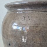 Stoneware grease pot