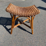 Rattan stool