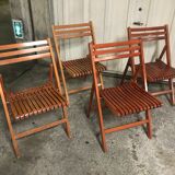 Vintage folding chairs