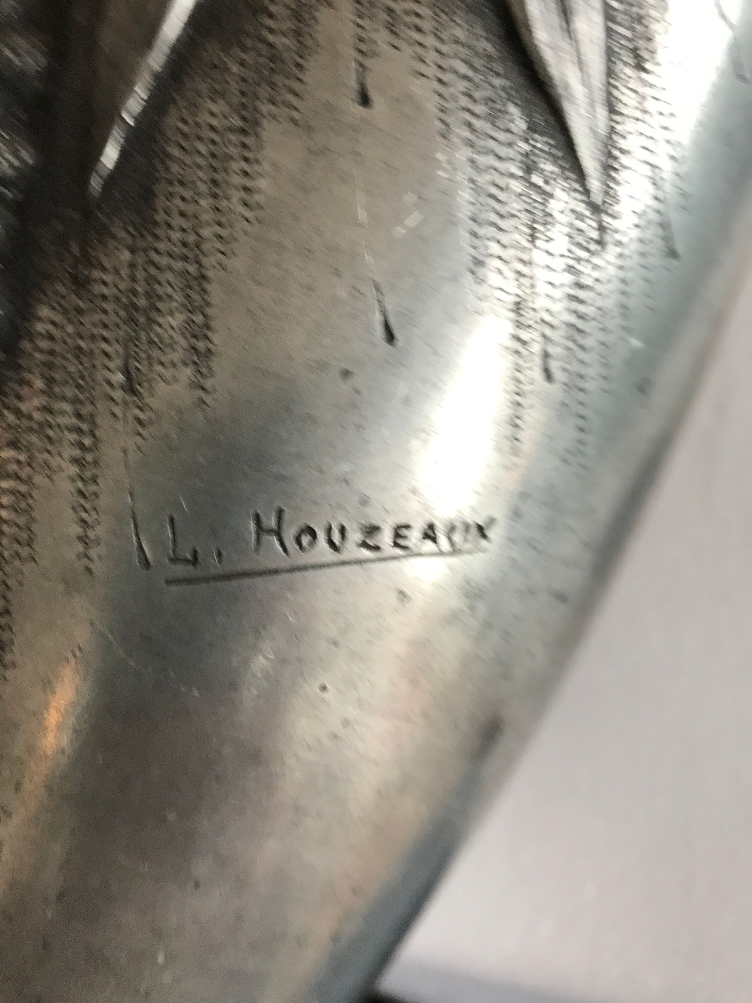 Vase étain