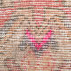 Tapis vintage turc 1x3, paillasson 1x3, 91x43 cm, 1.5x2.12 ft