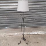 Lampadaire en fer forgé