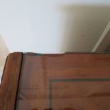 Louis XVI chest of drawers - Bronze - Butterfly wood veneer marquetry - 1930