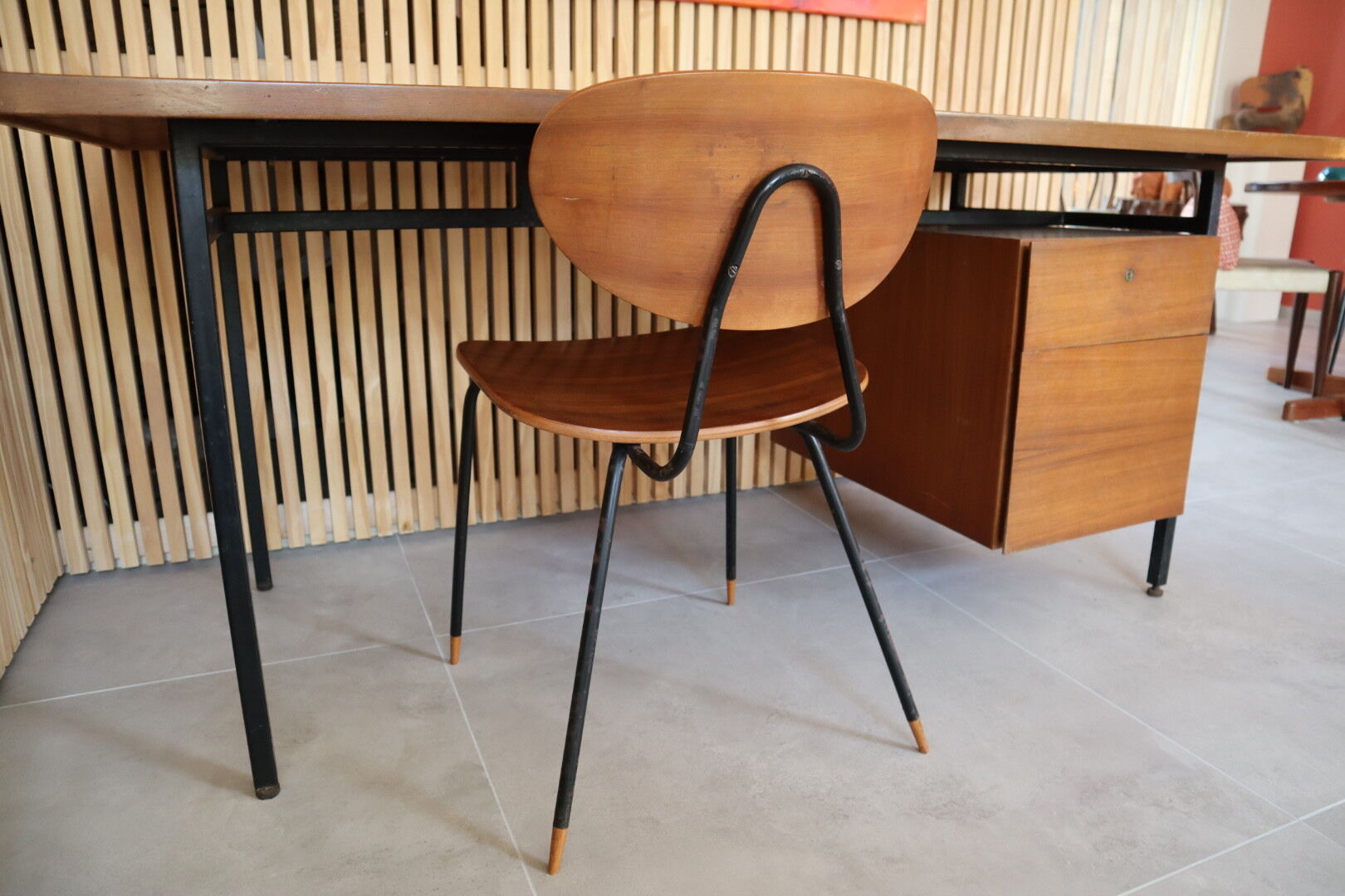 Scandinavian desk and chair