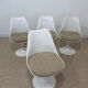 Set of 4 Tulip chairs by Knoll – Eero Saarinen – 1960s/70s