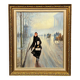 Painting signed "Parisienne".