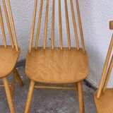 Scandinavian chairs Pinnstol ZPM Radomsko 1950